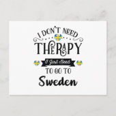 Ik heb geen therapie nodig, ik moet gewoon naar Zw Briefkaart (Voorkant)