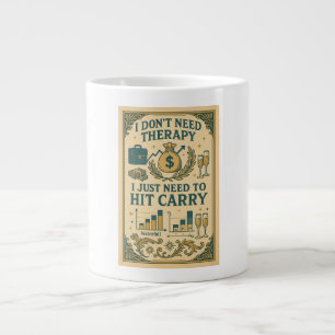 Ik heb geen therapie nodig, ik moet gewoon op carr grote koffiekop