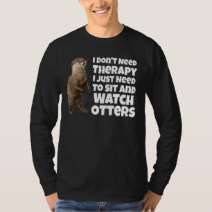 Ik heb geen therapie nodig, ik moet gewoon zitten  t-shirt