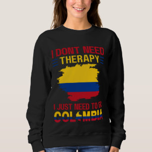 Ik heb geen therapie nodig. Ik moet naar Colombia. Trui