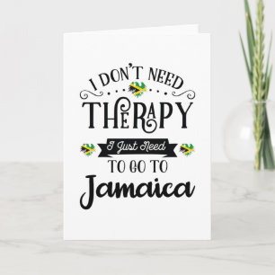 Ik heb geen therapie nodig. Ik moet naar Jamaica. Kaart