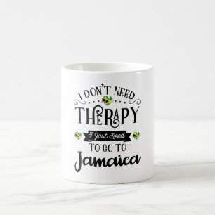 Ik heb geen therapie nodig. Ik moet naar Jamaica. Koffiemok