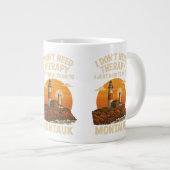 Ik heb geen therapie nodig, ik moet naar Montauk Grote Koffiekop (Voorkant rechts)