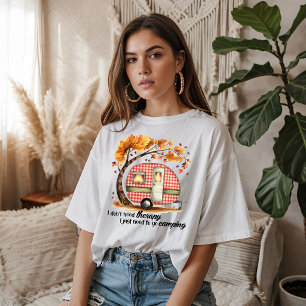Ik Heb Geen Therapie Nodig Kamperen Tri-Blend Shirt