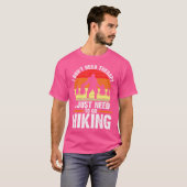 Ik heb geen therapie nodig om de berg te beklimmen t-shirt (Voorkant volledig)