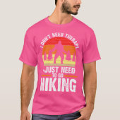 Ik heb geen therapie nodig om de berg te beklimmen t-shirt (Voorkant)