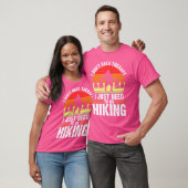 Ik heb geen therapie nodig om de berg te beklimmen t-shirt (Unisex)