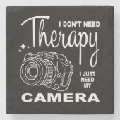 Ik heb geen Therapy Photography Stone Onderzetter  (Voorkant)