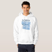Ik heb geen tijd hoodie (Voorkant volledig)