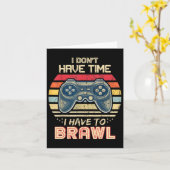 Ik heb geen tijd om tegen sterren te vechten kaart (Gele Bloem)