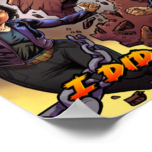 Ik heb geen toestemming gegeven voor het Poster va (Hoek)