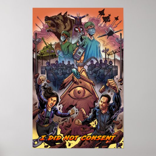 Ik heb geen toestemming gegeven voor het Poster va (Voorkant)