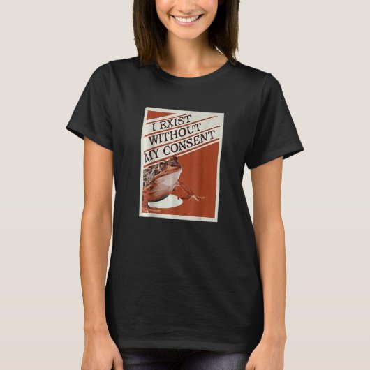 Ik heb geen toestemming t-shirt (Voorkant)