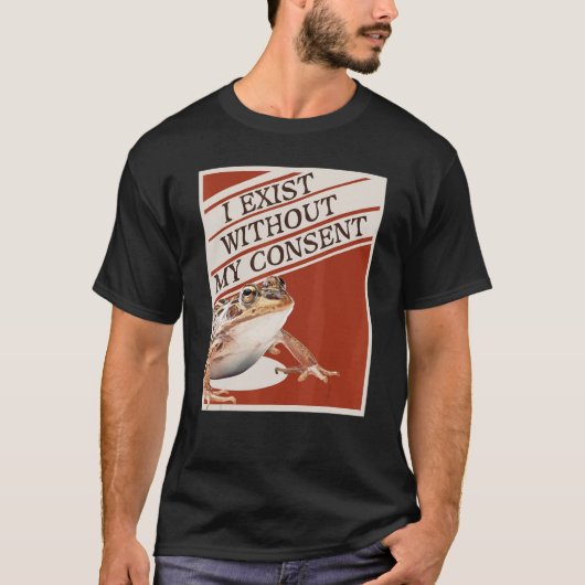 Ik heb geen toestemming t-shirt (Voorkant)