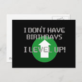 Ik heb geen verjaardag... briefkaart (Voorkant / Achterkant)