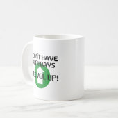 Ik heb geen verjaardag... koffiemok (Voorkant links)