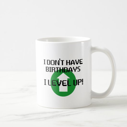 Ik heb geen verjaardag... koffiemok (Rechts)