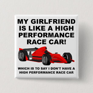 Ik heb geen Vriendin grappige Button badge