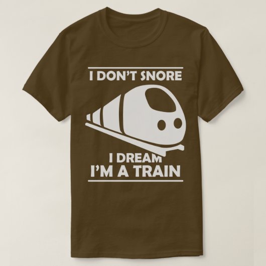 Ik heb geen zin in een trein 3 t-shirt (Design voorkant)