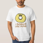 Ik heb geen zin in Puns T-shirt (Voorkant)