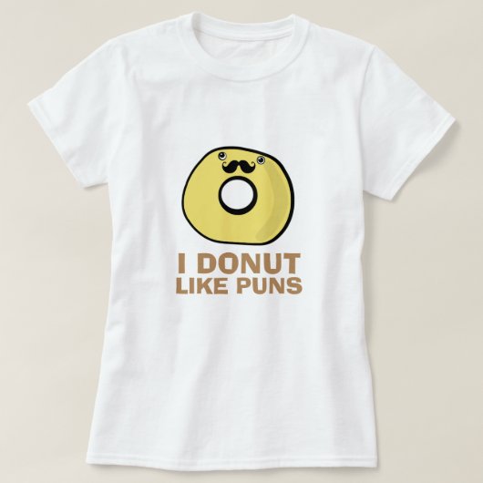 Ik heb geen zin in Puns T-shirt (Design voorkant)