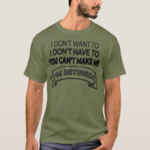 Ik heb geen zin of moet het doen en jij hebt geen t-shirt