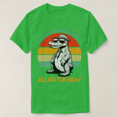 Ik heb gefaald als persoon in een alligator nu t-shirt (Design voorkant)