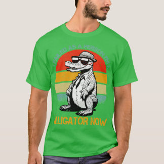 Ik heb gefaald als persoon in een alligator nu t-shirt