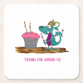 Ik heb geholpen! kartonnen onderzetters