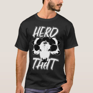 Ik heb gehoord dat grappig Boerderij voor veeteelt T-shirt