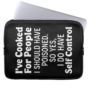 Ik heb gekookt voor mensen die ik had moeten vergi laptop sleeve