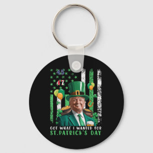 Ik heb gekregen wat ik wilde voor St Patrick's Day Sleutelhanger