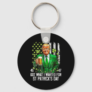 Ik heb gekregen wat ik wilde voor St Patrick's Day Sleutelhanger