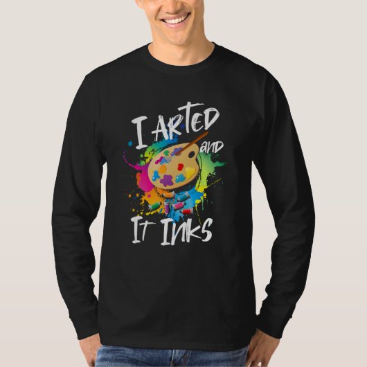 Ik heb gekund en het inkt Tshirt Ik heb Kinder Shi (Voorkant)