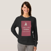 Ik heb geleerd van Pugs Essential T-Shirt 537 (Voorkant volledig)