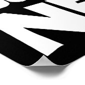 Ik heb gelijk dat je de verkeerde kant opgaat. Fun Poster (Hoek)