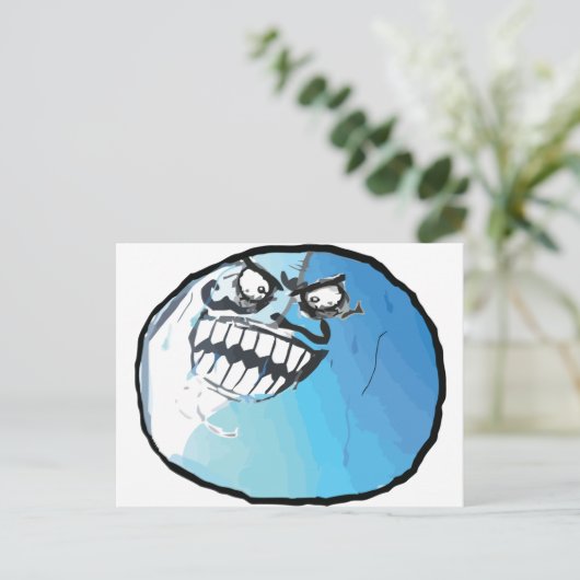 Ik heb gelogen briefkaart (Staand voorkant)