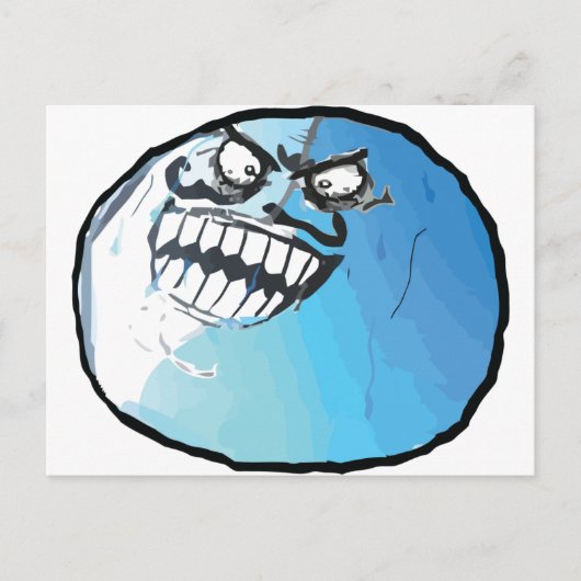 Ik heb gelogen briefkaart (Voorkant)