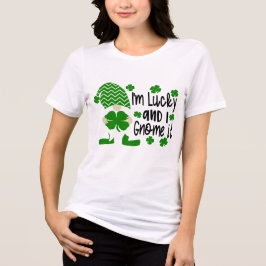 Ik heb geluk en ik ga het doen | St. Patrick's Day Tri-Blend Shirt