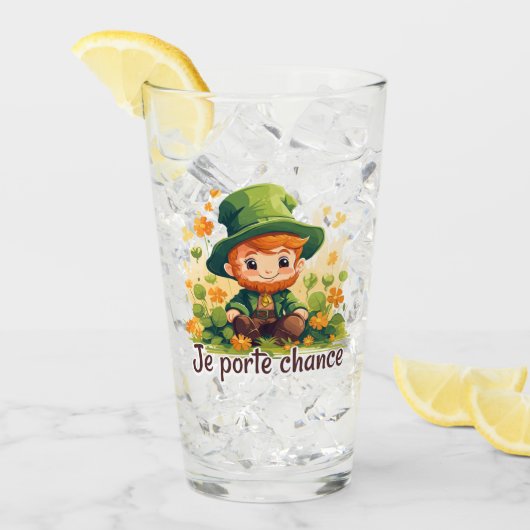 Ik heb geluk. glas (Voorkant ijs)