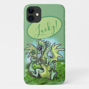 " ik heb geluk ! " Lucky Shamrock Dragon Case-Mate iPhone Case