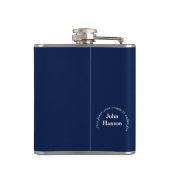 Ik heb gemengde Drinken over gevoelens Heupfles (Achterkant)