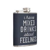 Ik heb gemengde Drinken over gevoelens Heupfles (Rechts)