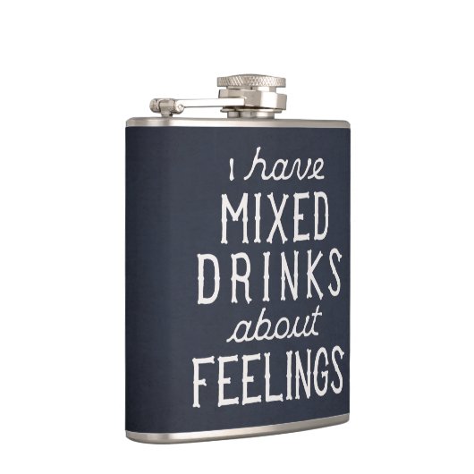Ik heb gemengde Drinken over gevoelens Heupfles (Rechts)