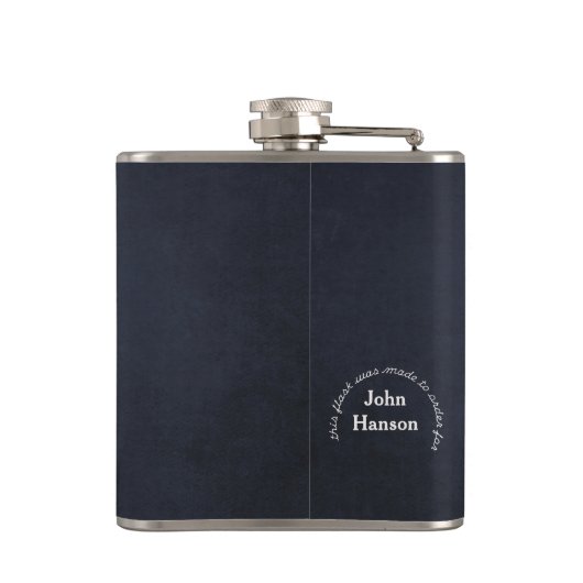 Ik heb gemengde Drinken over gevoelens Heupfles (Achterkant)