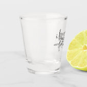 Ik heb gemengde drinken over gevoelens shot glas (Links)