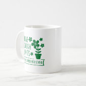 Ik heb genoeg Planten Koffiemok (Voorkant links)