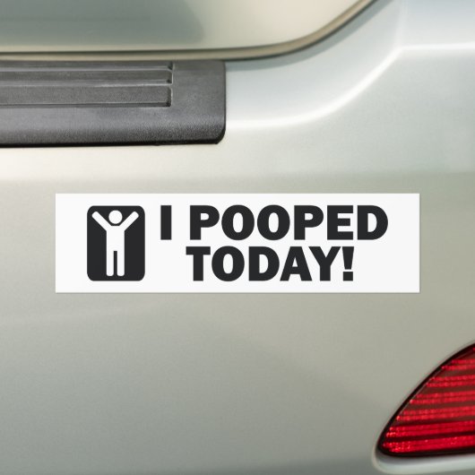 IK HEB GEOPT BUMPERSTICKER (Op auto)