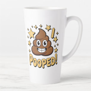 Ik heb gepoept latte mok