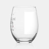 Ik heb geprobeerd een grappige wijnprijsopgave uit wijnglas zonder voet (Links)